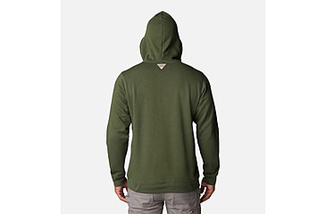 Image of Columbia PHG Game Flag II Hoodie - Mens, Surplus Green/Sahara Duck Flag, Large, 2013311347-L