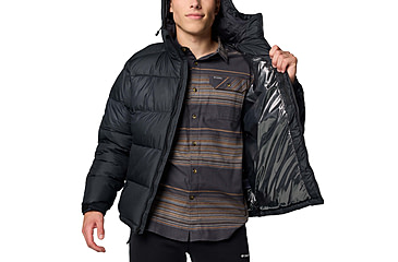Image of Columbia Pike Lake II Hooded Jacket - Mens, Black, Small, 2050931-012-S