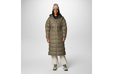 Image of Columbia Pike Lake II Long Jacket - Womens, Stone Green, Small, 2051351397-S