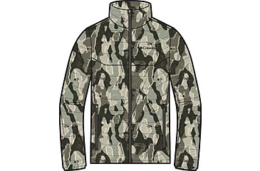 Image of Columbia Powder Lite II Printed Jacket - Mens, Stone Green Treebark Print, Extra Large, 2098391-397-XL
