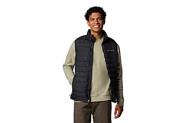 Image of Columbia Powder Lite II Vest - Mens, Black, S, 2086971-010-S