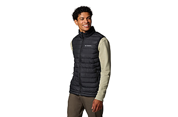 Image of Columbia Powder Lite II Vest - Mens, Black, S, 2086971-010-S