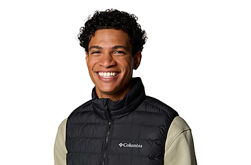 Image of Columbia Powder Lite II Vest - Mens, Black, S, 2086971-010-S