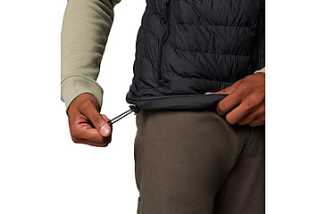 Image of Columbia Powder Lite II Vest - Mens, Black, S, 2086971-010-S