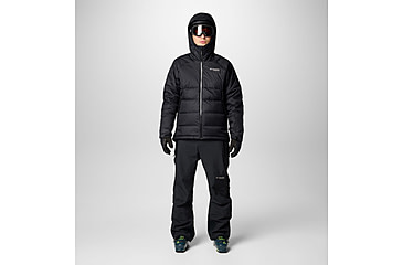 Image of Columbia Roaring Fork II Down Jacket - Mens, Black, Large, 2087341010-L