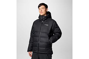 Image of Columbia Roaring Fork II Down Jacket - Mens, Black, Large, 2087341010-L