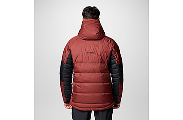 Image of Columbia Roaring Fork II Down Jacket - Mens, Spice/Black, Medium, 2087341681-M