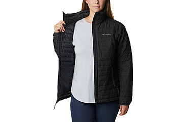 Image of Columbia Silver Falls II Full Zip Jacket - Womens, Black, L, 2098681-010-L