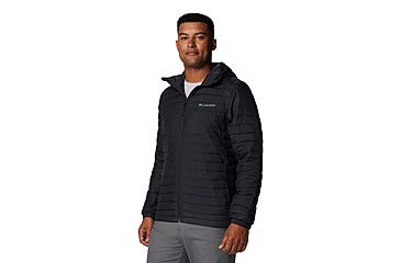 Image of Columbia Silver Falls II Hooded Jacket - Mens, Black, L, 2098721-010-L