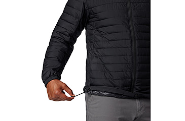 Image of Columbia Silver Falls II Hooded Jacket - Mens, Black, L, 2098721-010-L