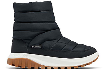 Image of Columbia Snowtrot Mid Boots - Womens, Black/Sea Salt, 8.5 US, 2075111-010-8.5