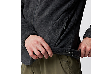 Image of Columbia Steens Mountain 2.0 Full Zip Fleece Jacket - Mens, Charcoal Heather, Large, 1476671048-048-L