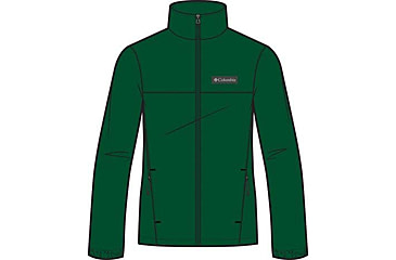 Image of Columbia Steens Mountain Full Zip 2.0 Jacket - Mens, Rain Forest, Extra Large, 1476671-375-XL