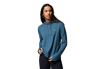 Image of Columbia Sun Trek Hoodie II - Womens, Everblue, Small, 2119751429-429-S