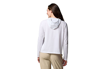 Image of Columbia Sun Trek Hoodie II - Womens, White, Extra Small, 2119751100-100-XS