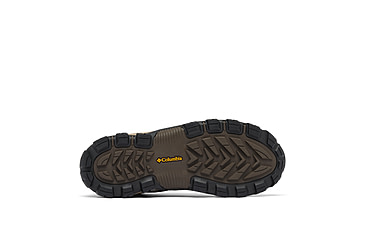 Image of Columbia Transverse Hike Waterproof Shoes - Mens, Cordovan/Golden Yellow, 9, 2067401-231-9