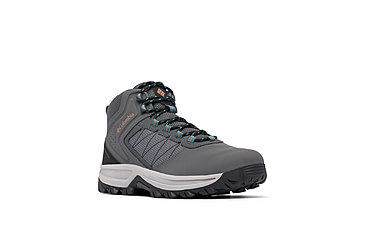 Image of Columbia Transverse Hike Waterproof Shoes - Mens, Dark Grey/Cloudburst, 11.5, 2067401-089-11.5