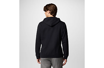 Image of Columbia Trek Graphic Hoodie - Mens, Black/Treeline Flag Graphic, Large, 2018491014-L