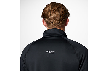 Image of Columbia Triple Canyon Grid Fleece FZ II Jacket - Mens, Black, Large, 2094961010-L