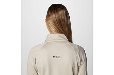 Image of Columbia Triple Canyon Grid Fleece FZ Jacket - Womens, Dark Stone Heather/Black, Large, 2085191278-L