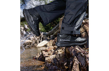 Image of Columbia TRS Outdry Mid Hiking Shoes - Mens, Black/Shark, 10.5 US, 2103761-010-10.5