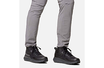 Image of Columbia TRS Outdry Mid Hiking Shoes - Mens, Black/Shark, 10.5 US, 2103761-010-10.5