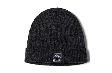 Image of Columbia Whirlibird Cuffed Beanie, Black/Graphite Marled, One Size, 1911321011Bck,GrtMrldO/S