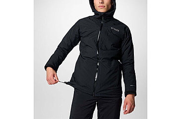 Image of Columbia Winter District III Jacket - Mens, Black, Small, 2087371-010-S