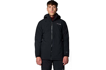 Image of Columbia Winter District III Jacket - Mens, Black, Small, 2087371-010-S