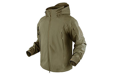 Image of Condor Outdoor ELEMENT SOFTSHELL JACKET, Tan, 3 Extra Large 101098-003-XXXL