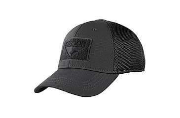 Image of Condor Outdoor Flex Tactical Mesh Cap, Black, Large, 161140-002-L