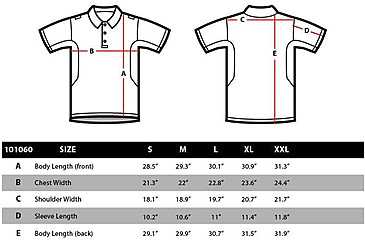 Image of Condor Outdoor Performance Tactical Polo, Graphite, XL, 101060-018-XL