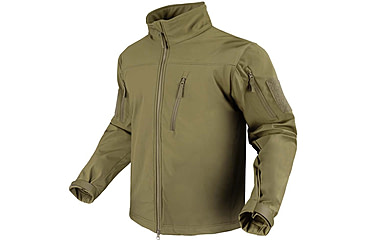 Image of Condor Outdoor PHANTOM SOFTSHELL JACKET, Tan, Extra Small 606-003-XS
