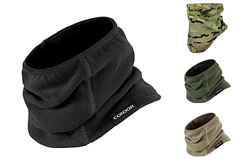 Image of Condor Thermo Neck Gaiter, Black, MultiCam, Olive Drab, Tan