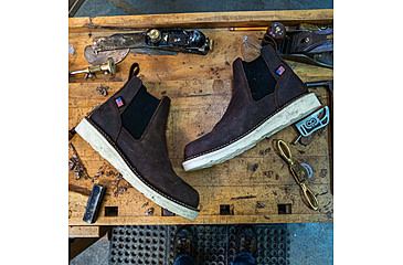 Image of Danner Bull Run Chelsea 6 in Shoes - Mens, Brown, 7, 15481-7D