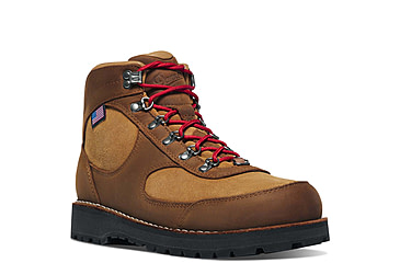 Image of Danner Cascade Crest 5in GTX Hiking Shoes - Mens, Wide, Grizzly Brown/Rhodo Red, 13, 60430-13EE