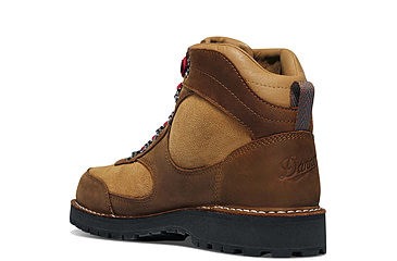 Image of Danner Cascade Crest 5in GTX Hiking Shoes - Mens, Wide, Grizzly Brown/Rhodo Red, 13, 60430-13EE