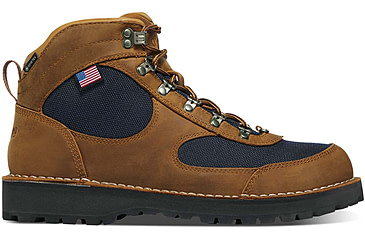 Image of Danner Cascade Crest 5in GTX Hiking Shoes - Mens, Wide, Grizzly Brown/Ursa Blue, 12, 60432-12EE