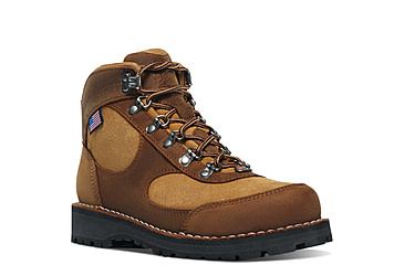 Image of Danner Cascade Crest 5in GTX Hiking Shoes - Womens, Regular, Grizzly Brown/Rhodo Red, 7, 60431-7M