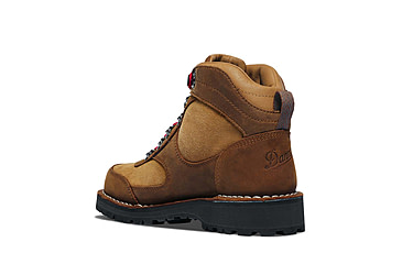 Image of Danner Cascade Crest 5in GTX Hiking Shoes - Womens, Regular, Grizzly Brown/Rhodo Red, 7, 60431-7M