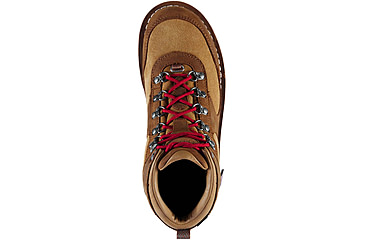 Image of Danner Cascade Crest 5in GTX Hiking Shoes - Womens, Regular, Grizzly Brown/Rhodo Red, 7, 60431-7M