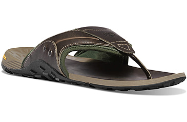 Image of Danner Lost Coast Sandal - Mens, Gray/Kombu Green, 8 US, Medium, 68134-8