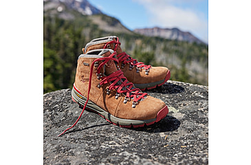 Image of Danner Mountain 600 4.5in Hiking Boot - Mens, Brown/Red, Medium, 7.5, 62241-D-7.5