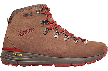 Image of Danner Mountain 600 Hiking Boot - Men's-Brown/Red-Medium-9