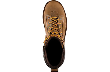 Image of Danner Quarry USA 8in 400G Insulation Non-Metallic Toe Boots, Distressed Brown, 8.5EE, 17321-8-5EE