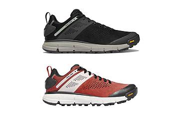 Image of Danner Trail 2650 3in Hiking Boots - Womens, Black/Grey, Hot Sauce