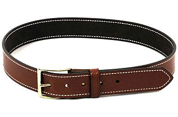 Image of DeSantis 1 1/2in. Plain Lined Leather Belt, Lined, Tan, 32, B12TL32Z0