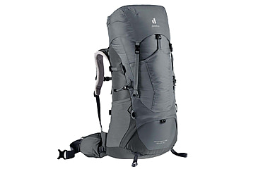 Image of Deuter Aircontact Lite 45 + 10 SL Backpack, Shale/Graphite, 45 + 10 Liter, 334042144120