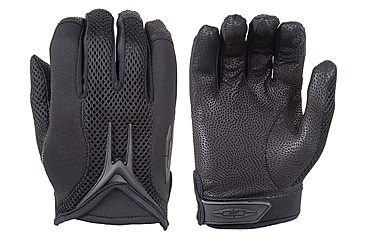 Image of Damascus MX50 Viper Unlined Gloves with Digital Leather Palms, Small, Black MX50SM