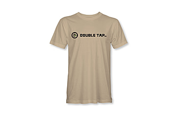 Image of Double Tap Industries Double Tap Ind. Short Sleeved T-Shirt - Mens, Sand, 3XL, AP-SST-1-3XL